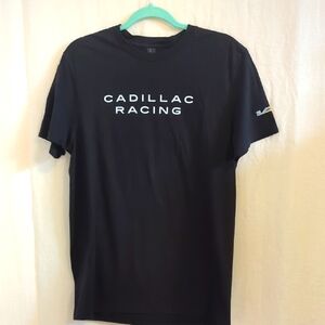 Cadillac Racing Black  tee Shirt Medium